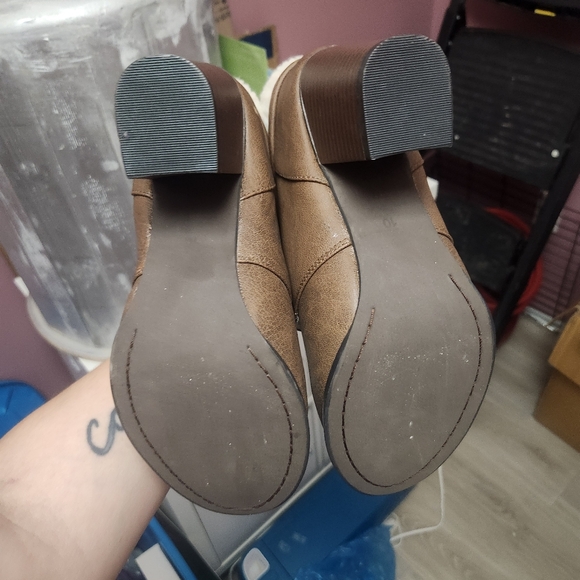 Bethany mota brown leather boot - Picture 2 of 3